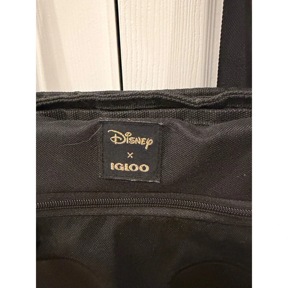 Disney x‎ Igloo Mickey Mouse Insulated Cooler Tote Bag Black Character Graphic